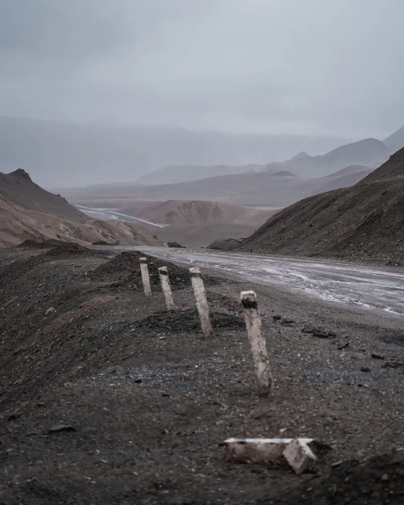 Road up the pass