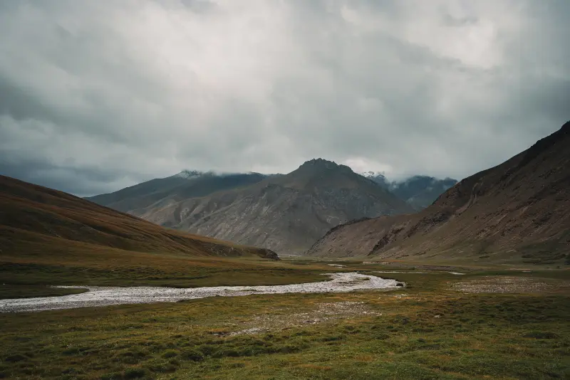 Valley where we slept