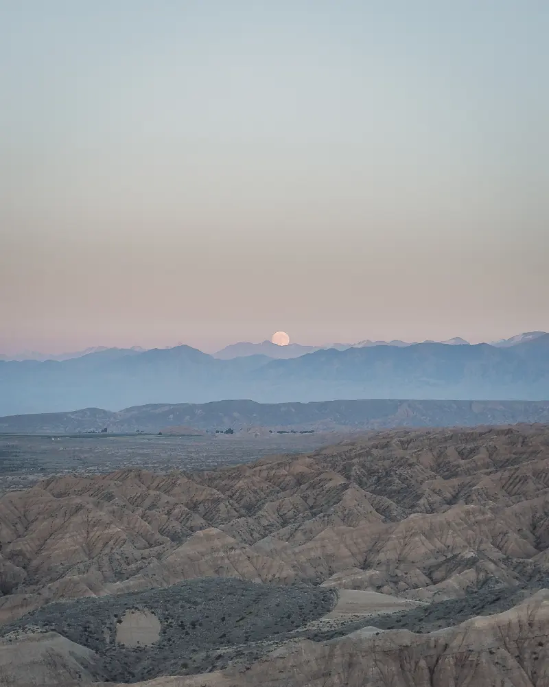 Moon rise
