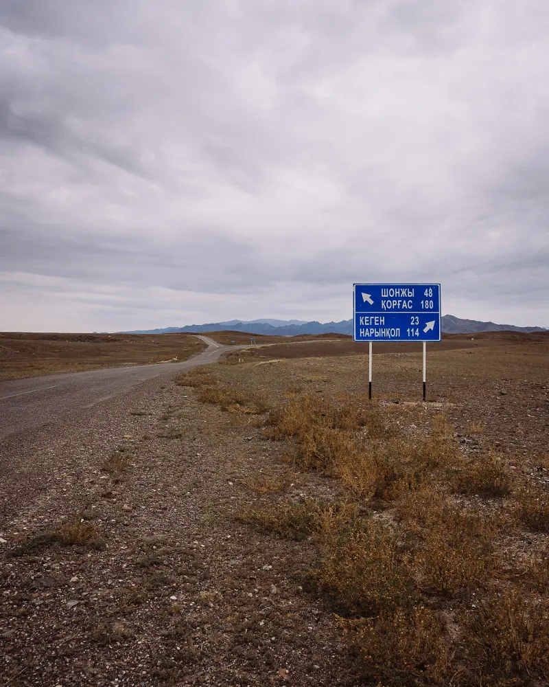On the road