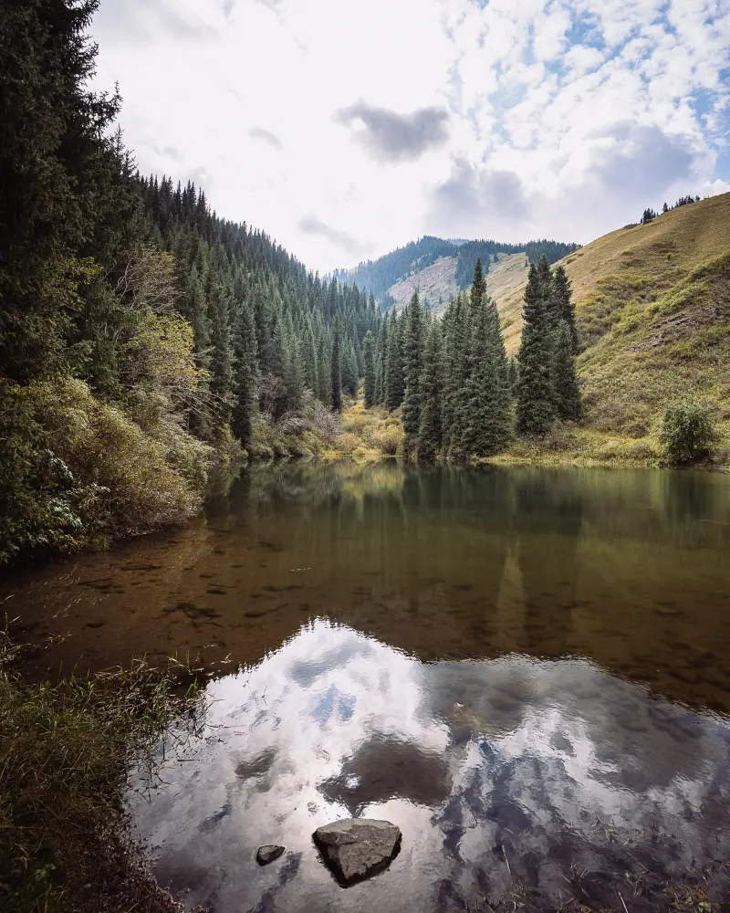Small side lake on the way back