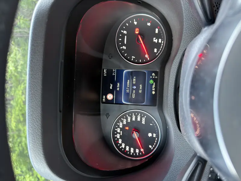 Driving stats for the day