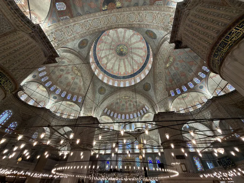 Blue Mosque Inside