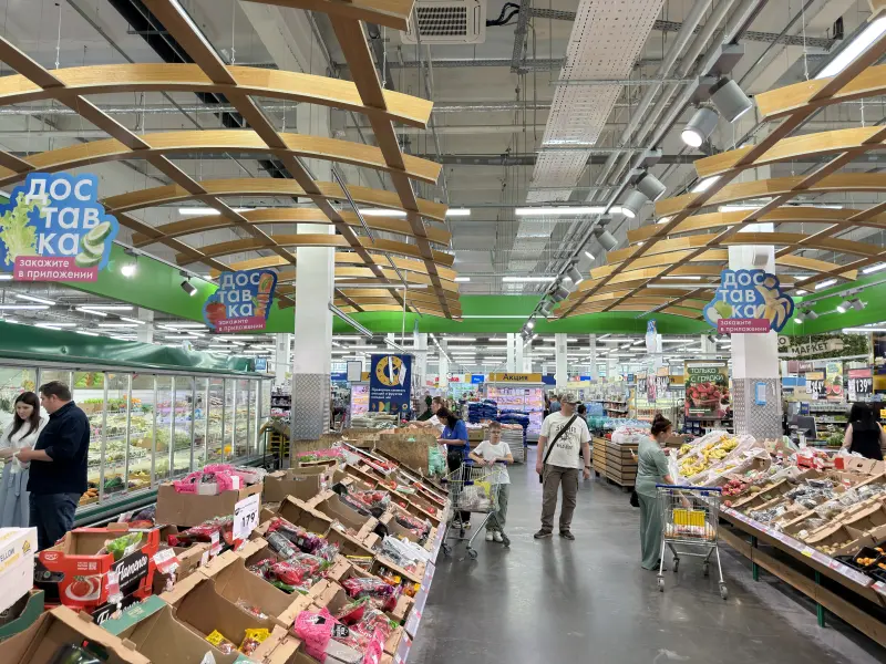 Shopping in Russia, could be anywhere