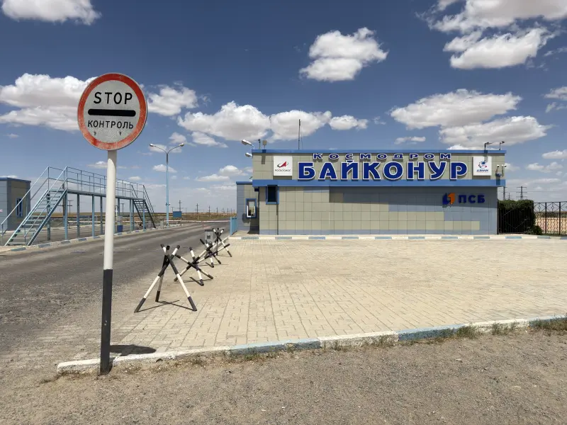 Entry to the Baikonur Site