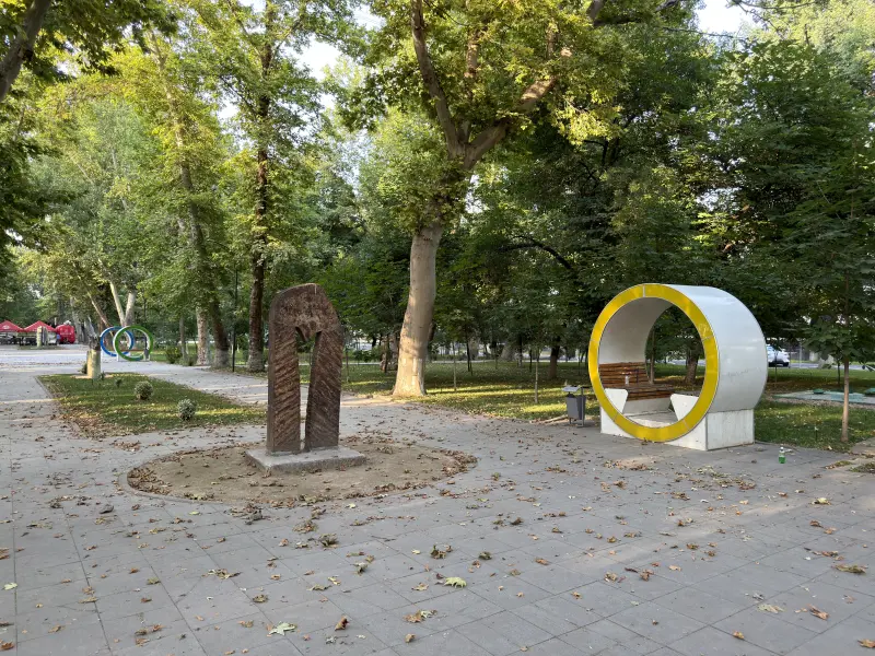 One of many small parks