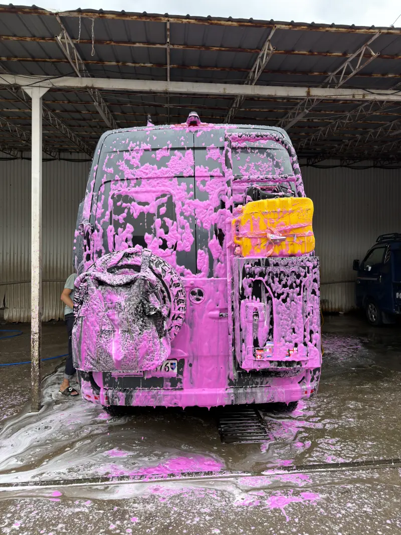 Sprinty getting clean
