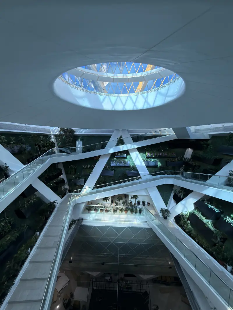 Top area in the Pyramid