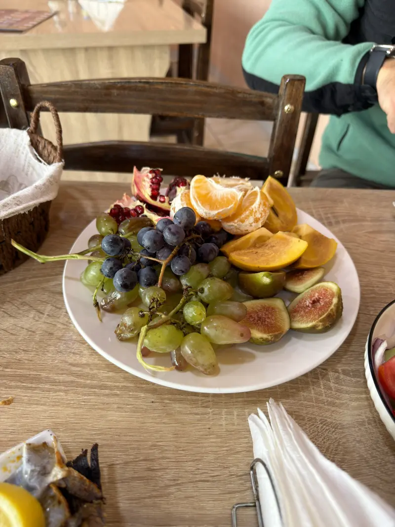 Fruit Plate during Lunch