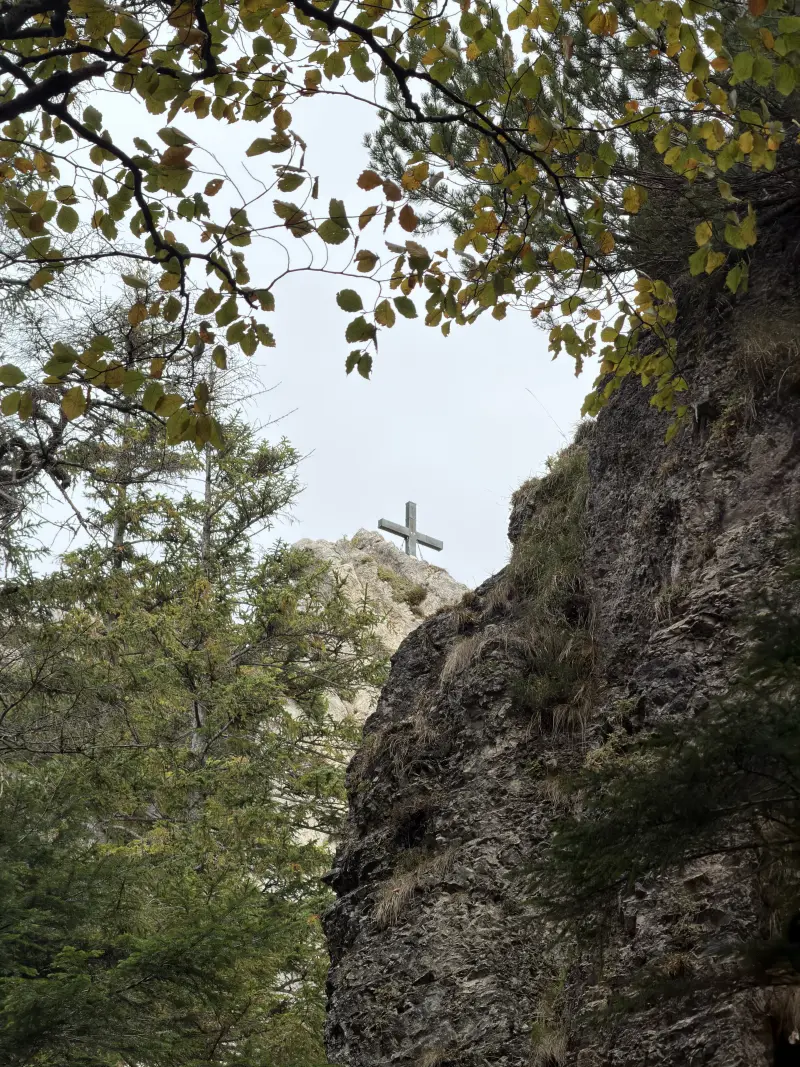 Cross on top