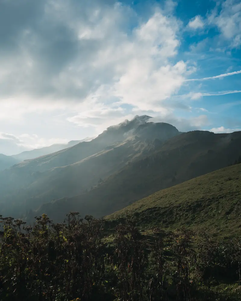 Mountains from Zekari Pass
