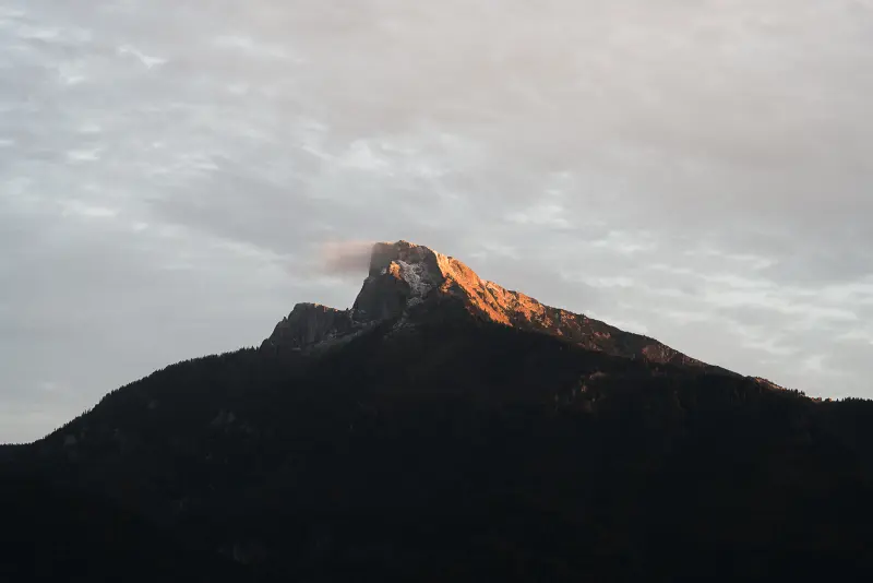 Mountain at Mondsee