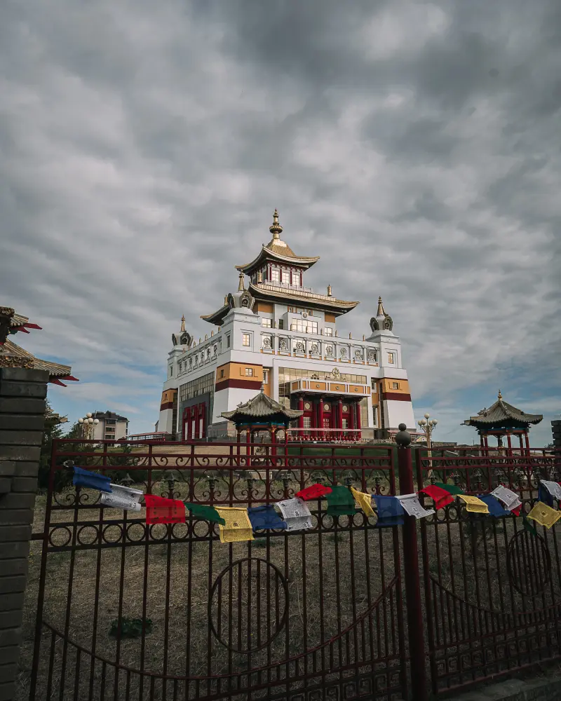 Temple in Elista