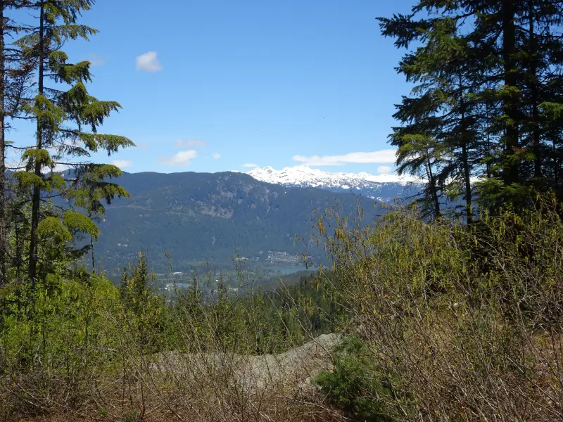 View direction WhistlerMaintenance Road