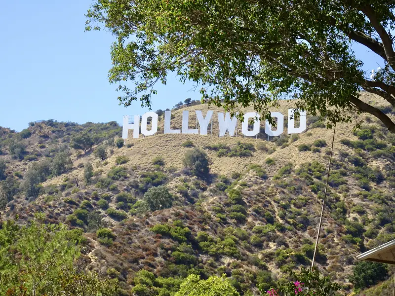 Hollywood sign&hellip;found its way from the camera