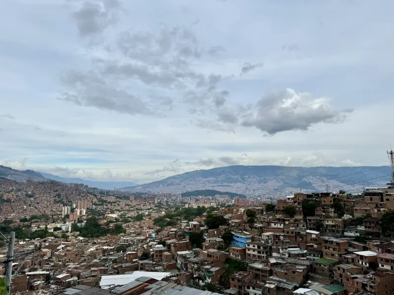 View over Medellín