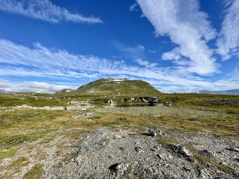 View of Árdnatjåhkkå
