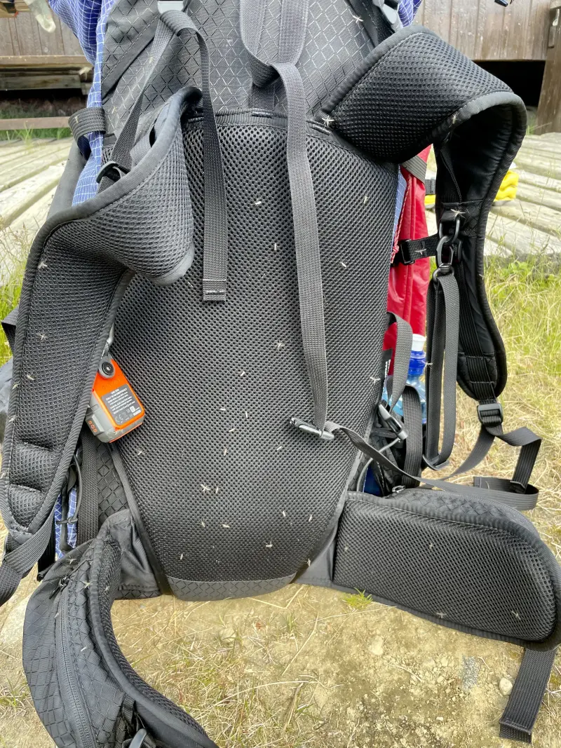 Backpack during the break