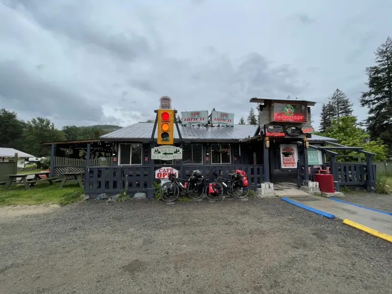 High Five Diner, not our Bikes&hellip; ;-)