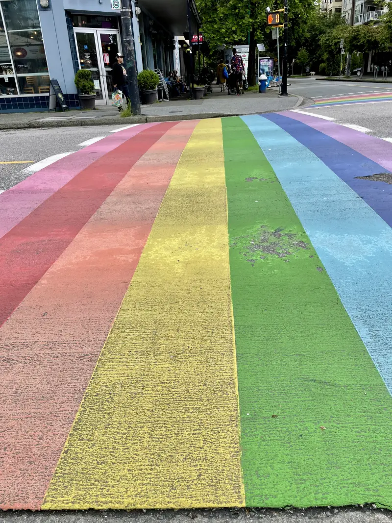 Davie Street crosswalk