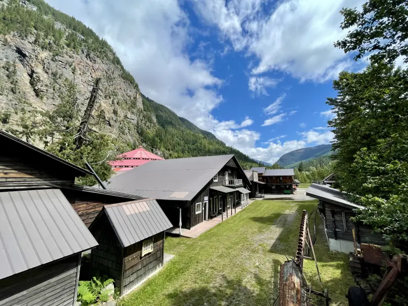 Ghost Town at the 3 valley gap