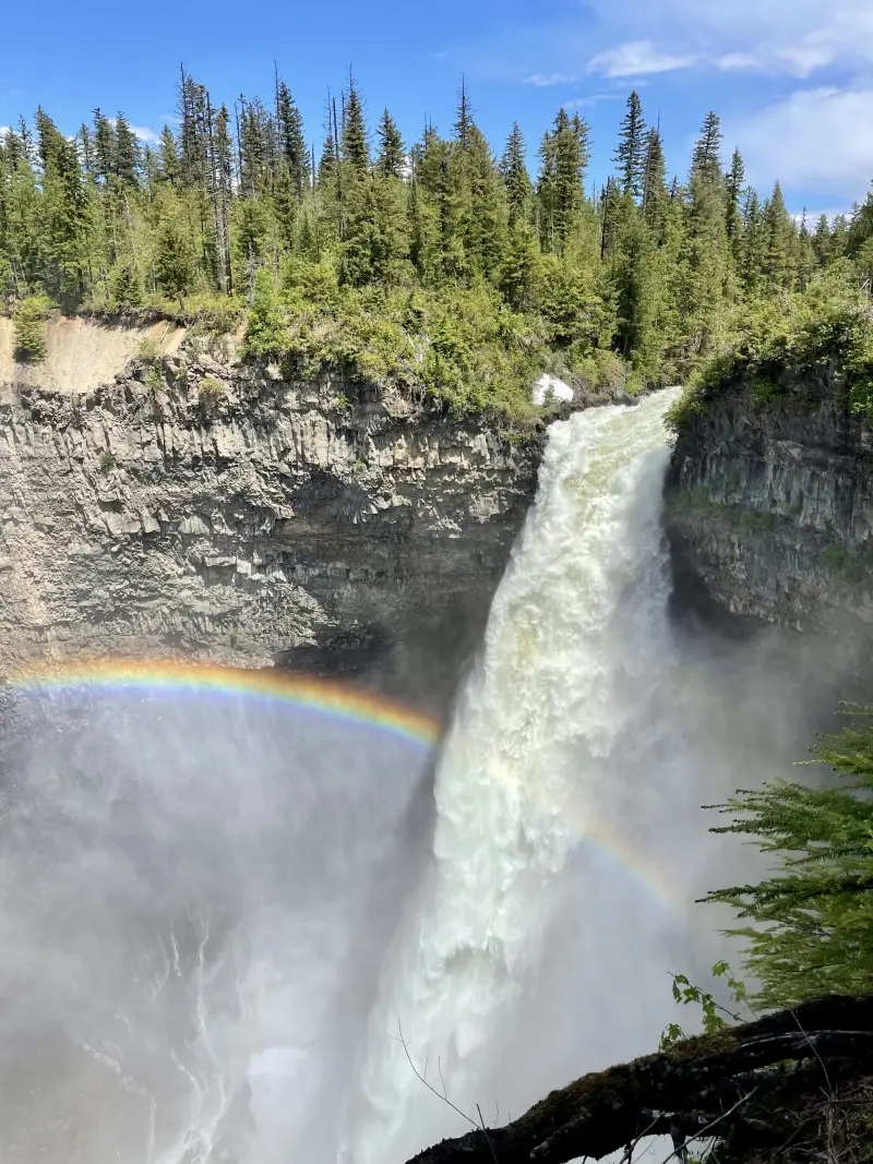 Top of Helmcken Falls