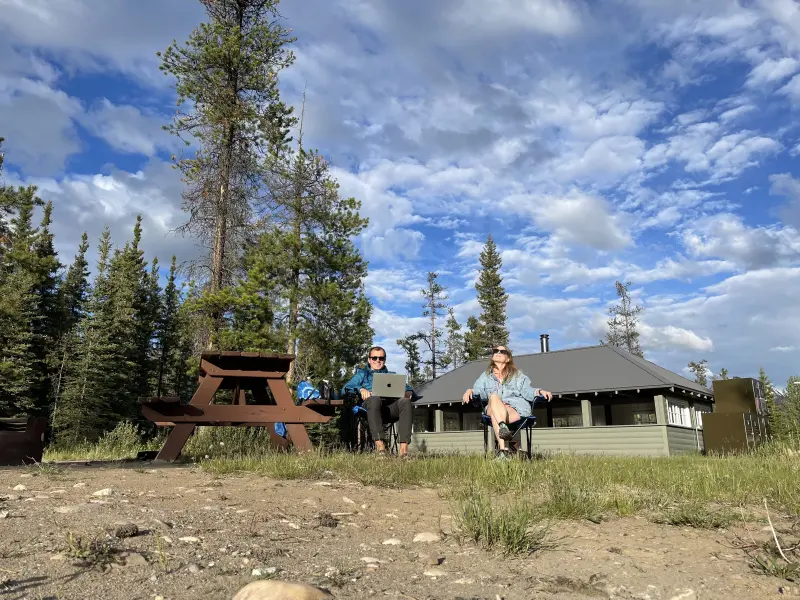 Chilling at the Campground