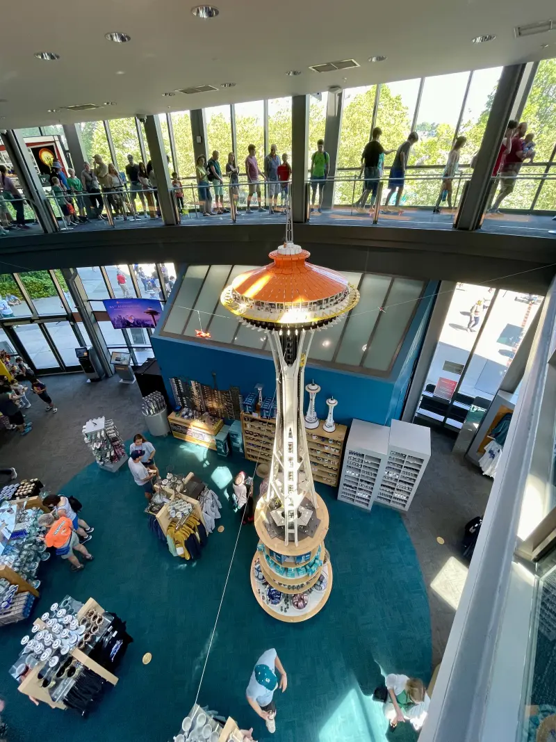 Lego Model of the Space Needle