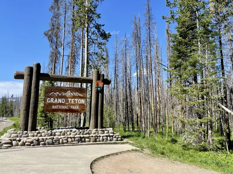 Grand Teton Sign