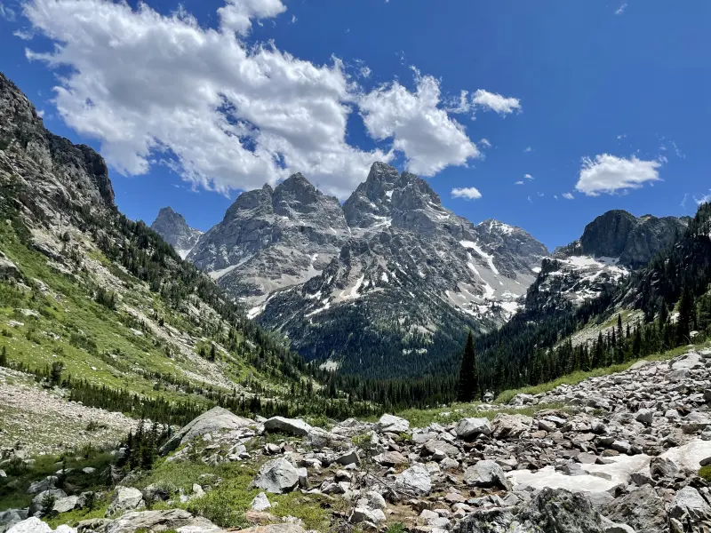 Grand Teton in the middle