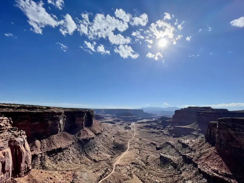 View of the Canyon below Neck Spring trail head