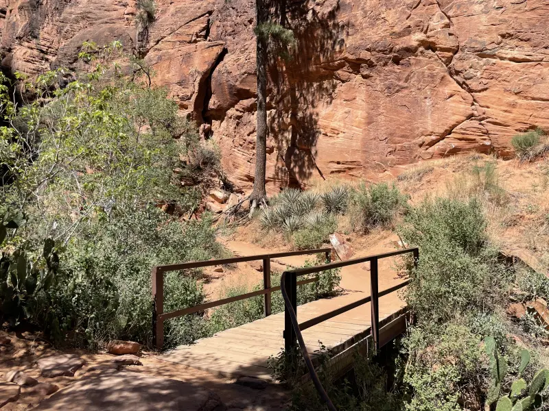 Bridge after the first Climb