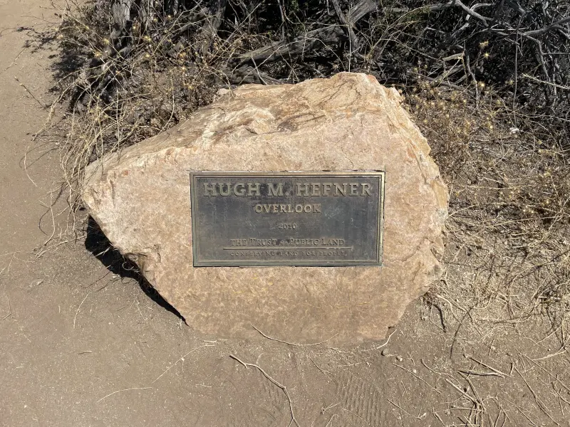 Hugh Hefner Overlook stone