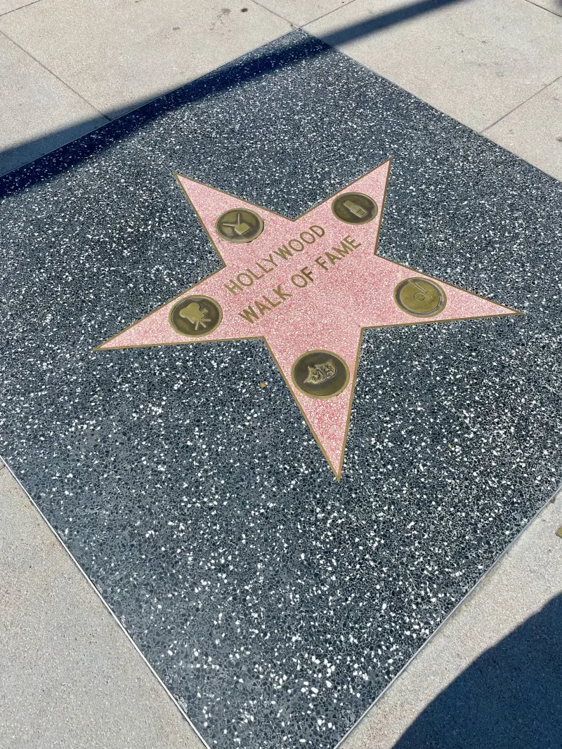 Walk of Fame sign