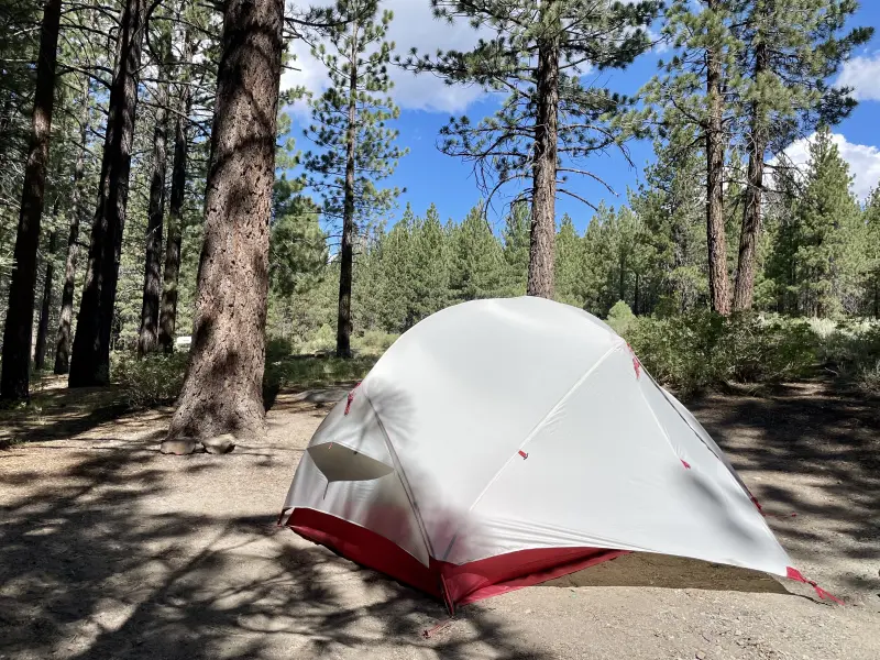 Tent at the Campground