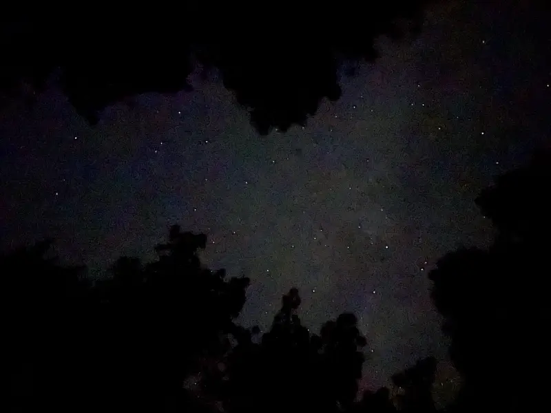 Night Sky over Mammoth Lake