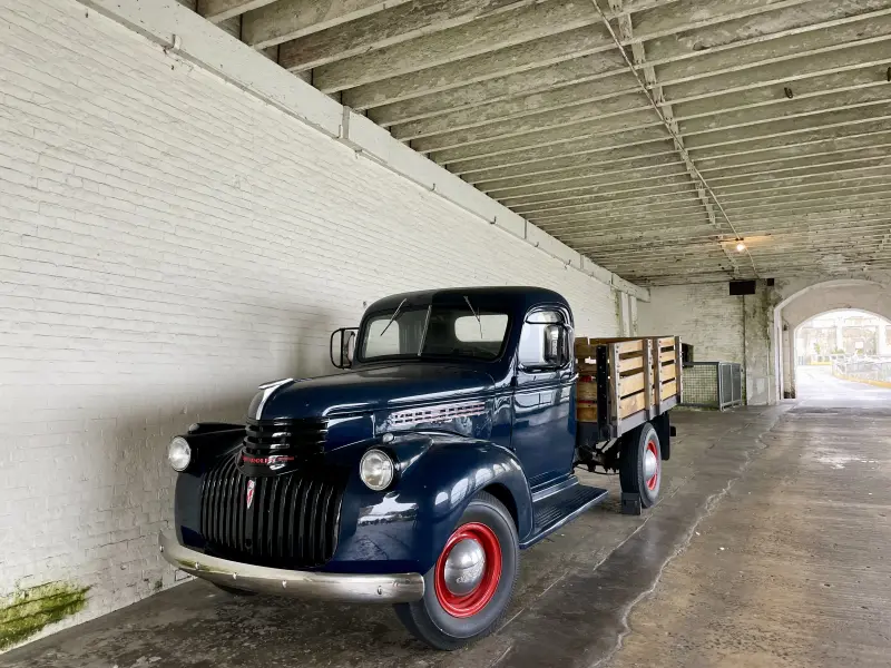 Car on Alcatraz