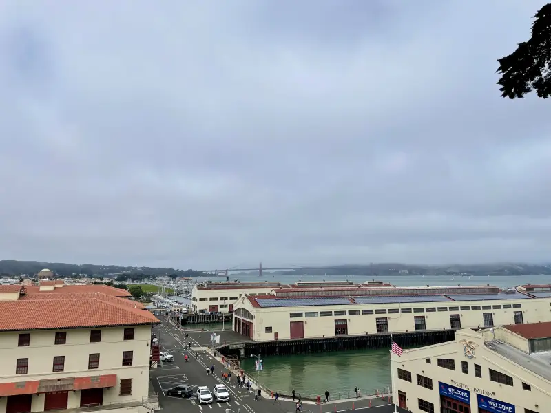 View over the Fort Mason Center