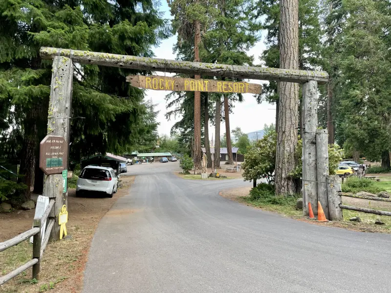 Rocky Point Resort entrance