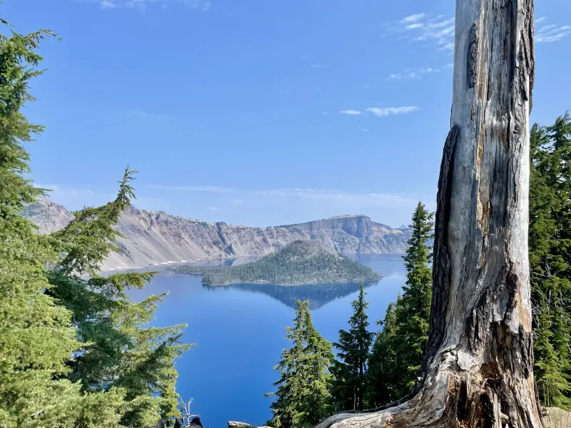 Crater Lake with Wizard Island