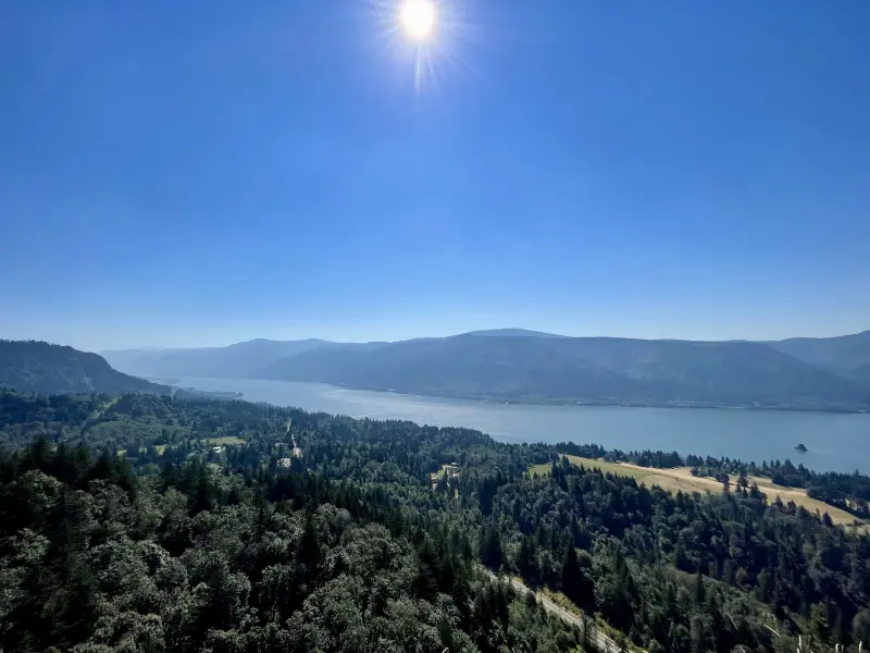 Columbia River from Pioneer Point