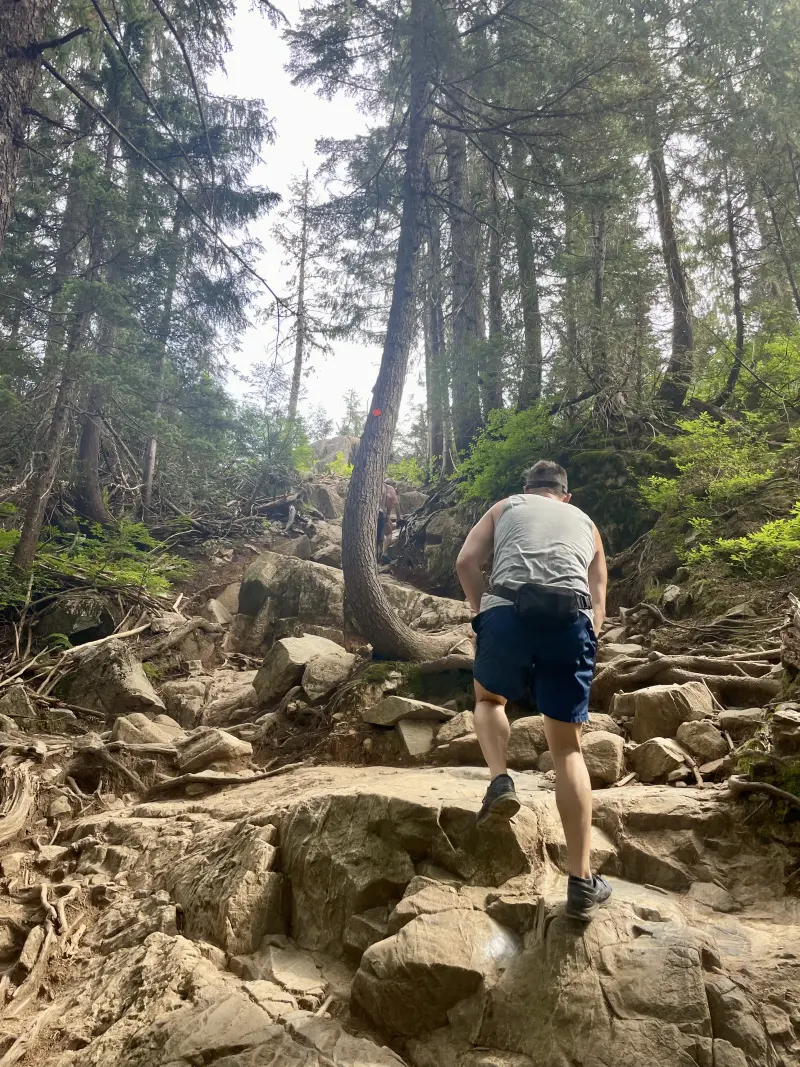 Light at the end of the Tunnel aka Grouse Grind