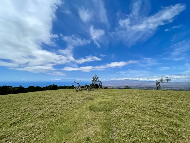 View of Maui (Haleakalā) and Kohala